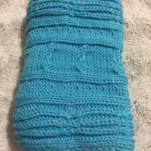 Infinity blue scarf